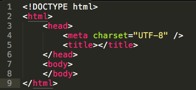 HTML Example